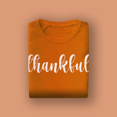 Orange Pattern T-Shirt